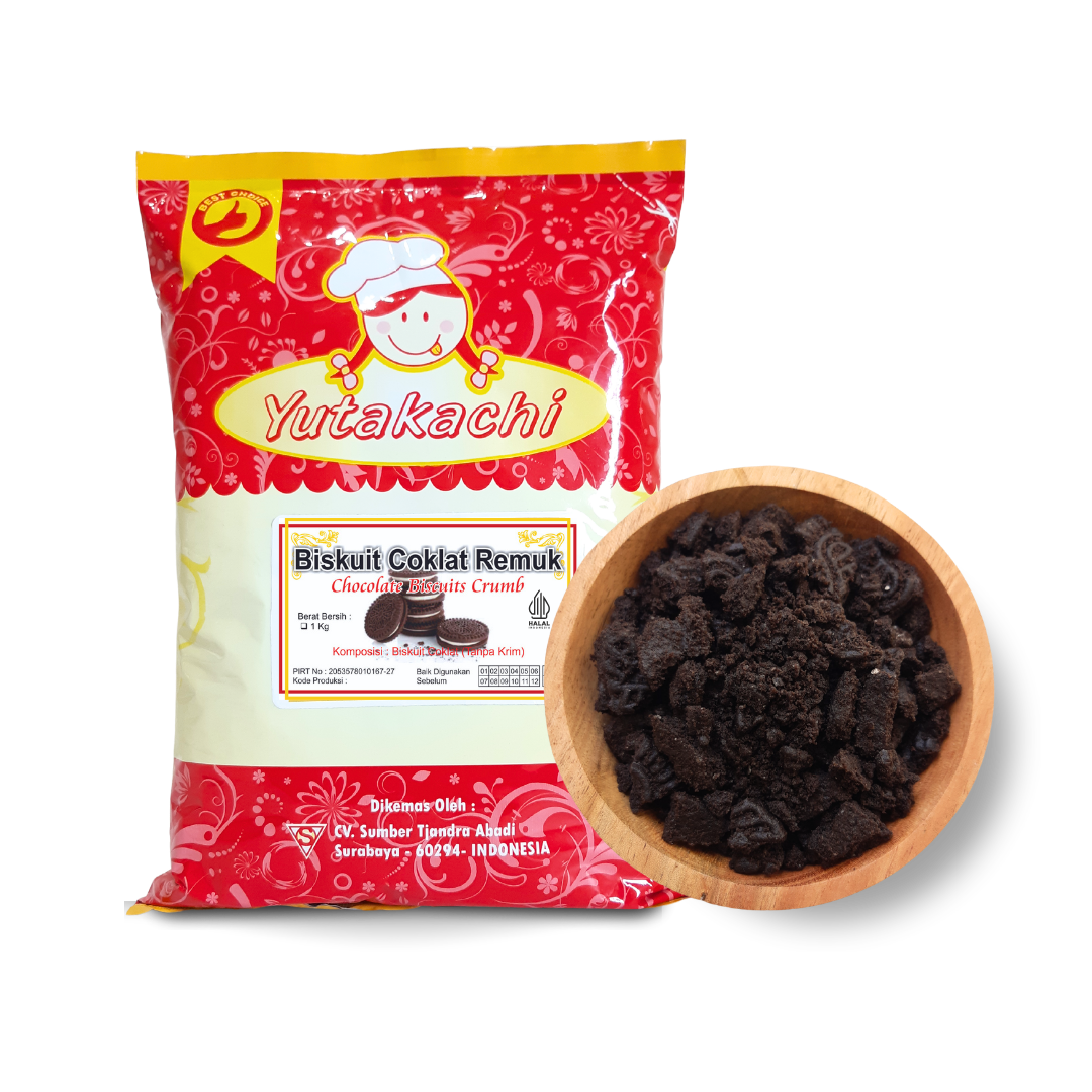 Biskuit Coklat Remuk Yutakachi